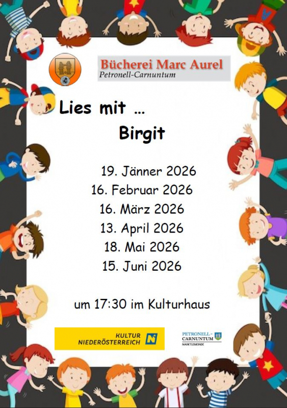 Lies mit Birgit Termine Lies mit Birgit Termine
